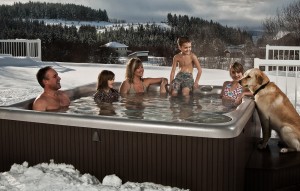 family hot tub